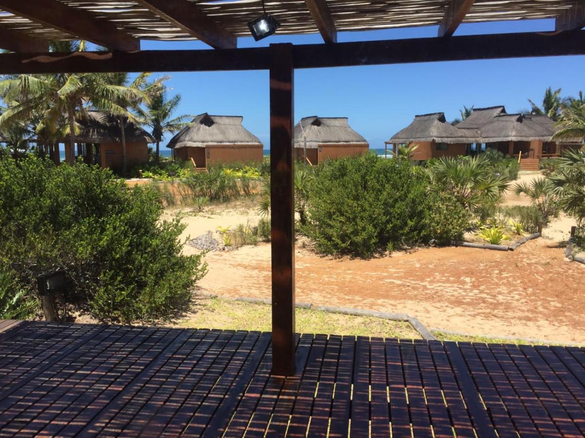 Eclectic Beach Retreat Cabo Nhamua Exterior foto