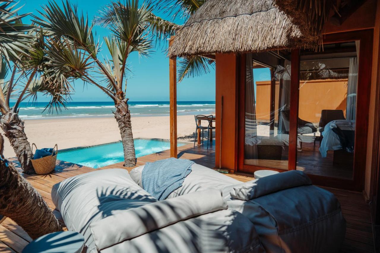 Eclectic Beach Retreat Cabo Nhamua Exterior foto