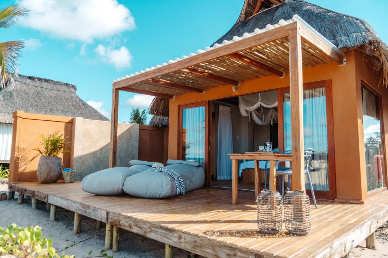 Eclectic Beach Retreat Cabo Nhamua Exterior foto